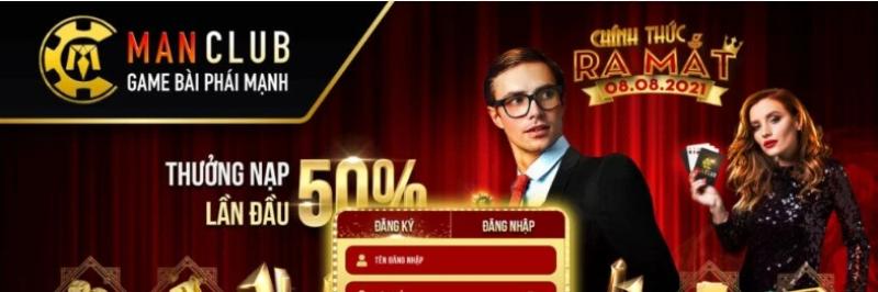 Manclub Casino thưởng đăng ký miễn phí cho người mới