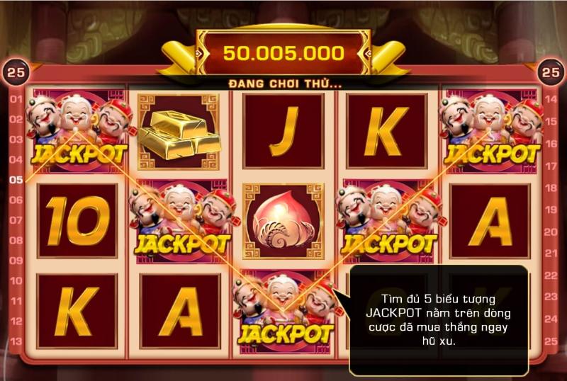 Hướng dẫn chơi slot Phúc Lộc Thọ tại Manclub